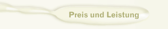 Preis und Leistung